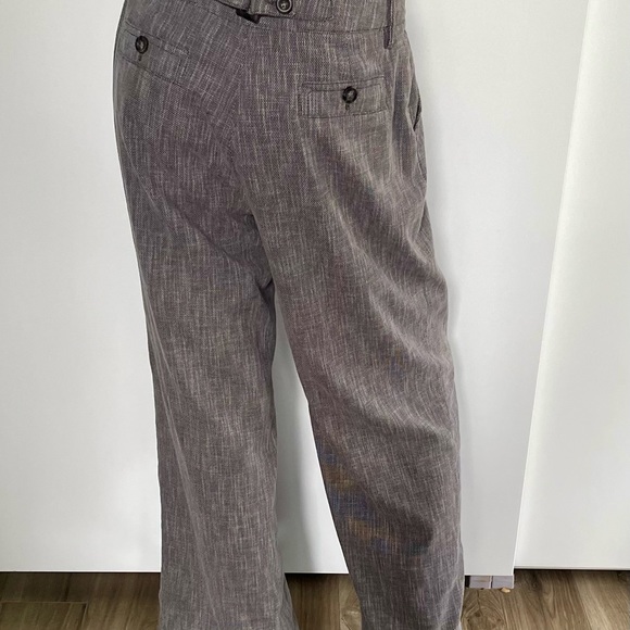 Olsen Europe Cotton Wide Leg Trousers - Size 10 - Picture 3 of 8
